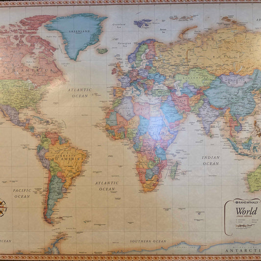Large World Map