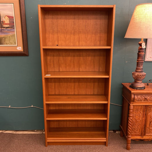 Tall Teak Bookcase C BOOKSHELVES