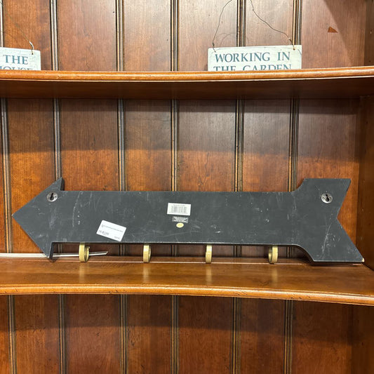 Black Love Arrow Wall Coat Rack SMALLS