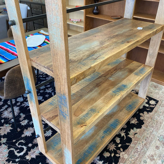 Vintage Wheeled Bookcase C BOOKSHELVES