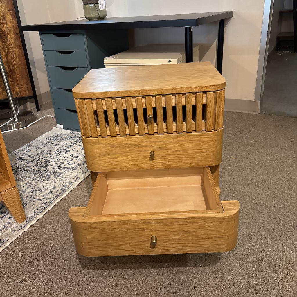 Houston 3 Drawer Nightstand