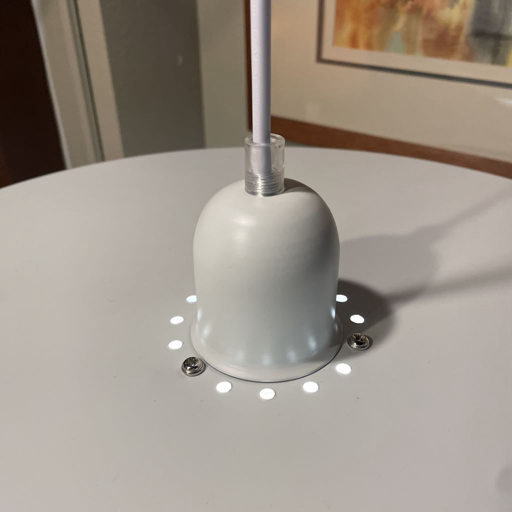 Metal Tiered Swag Light