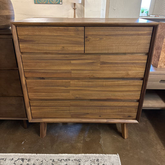Brushed Pecan Chest C HIGHBOYS
