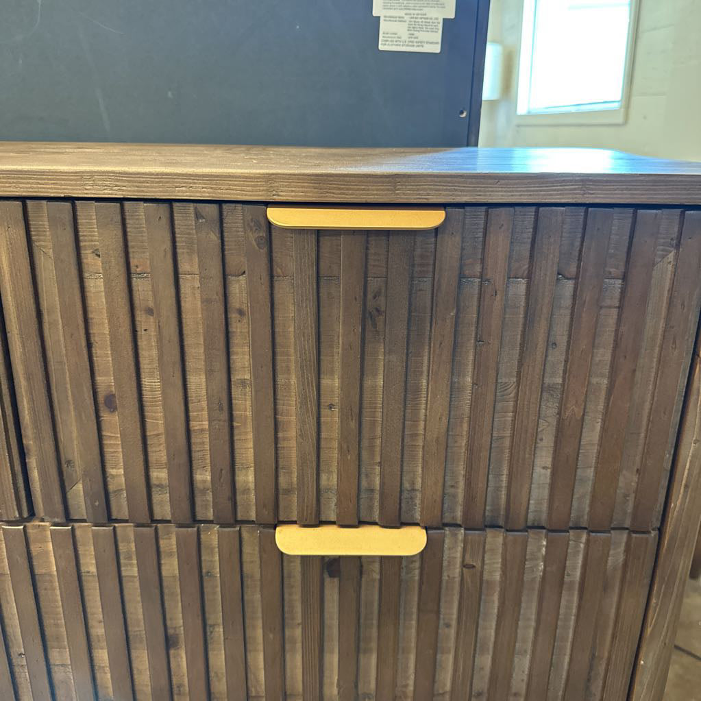 Slatted Front Pine Chest