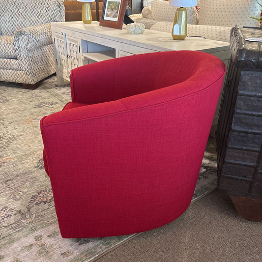 Scarlet Red Barrel Swivel Accent Chair U ACCENT CHAIRS