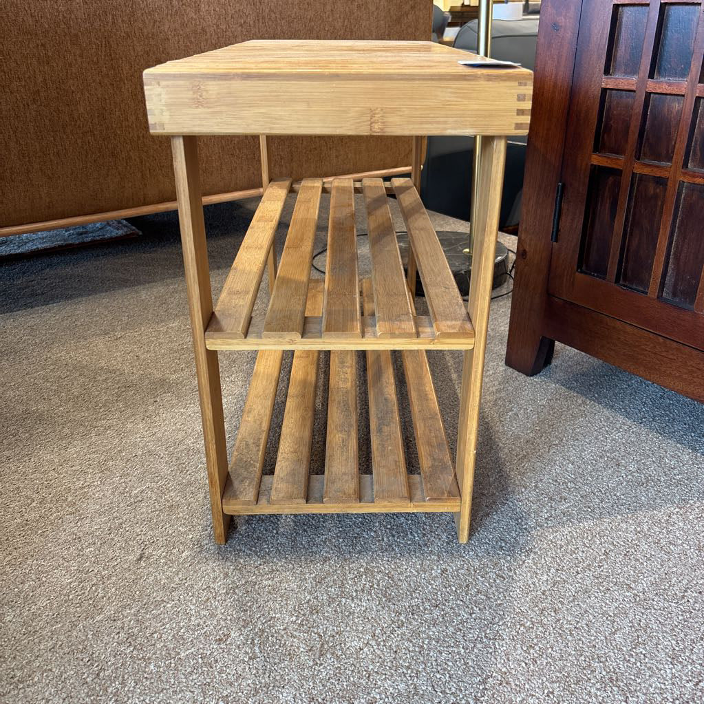 Bamboo Shoe Rack