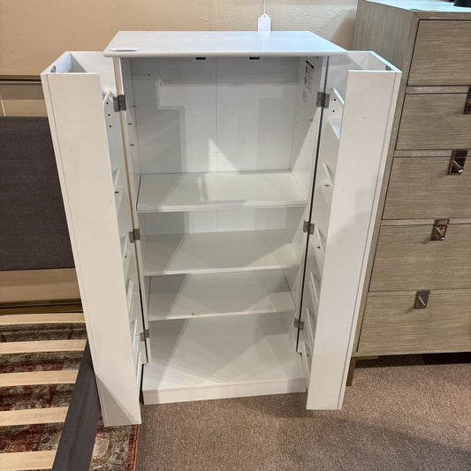 White Storage Cabinet C CABINETS