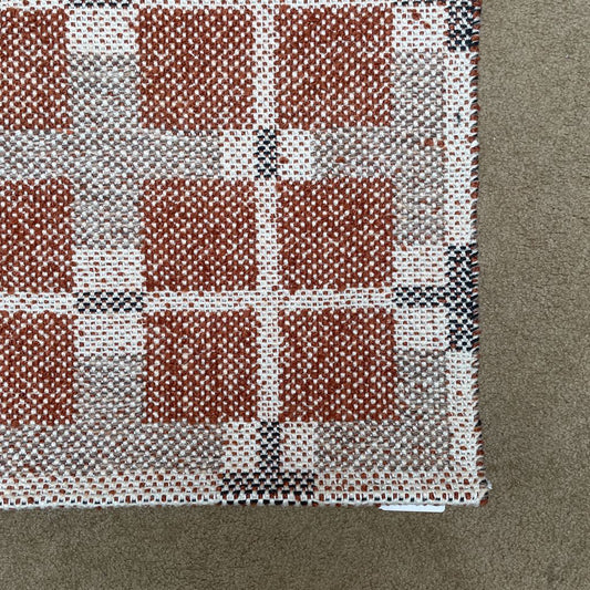 2 x 6 Orange Blocks Runner