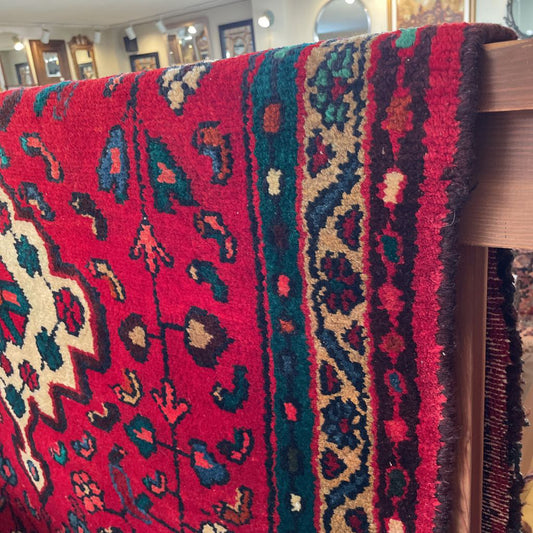 3.9 x 9.6 Hamedan Hand Knotted Rug RUGS
