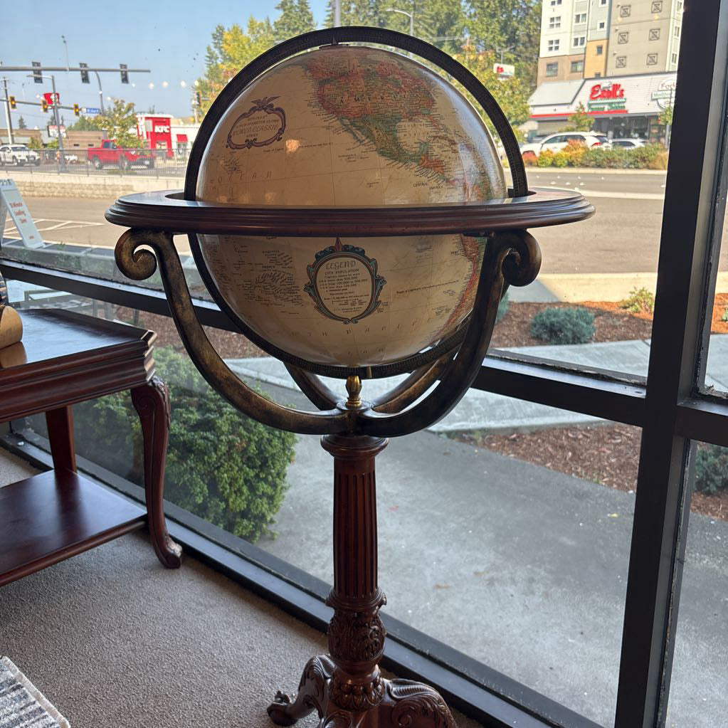 Globe On Stand