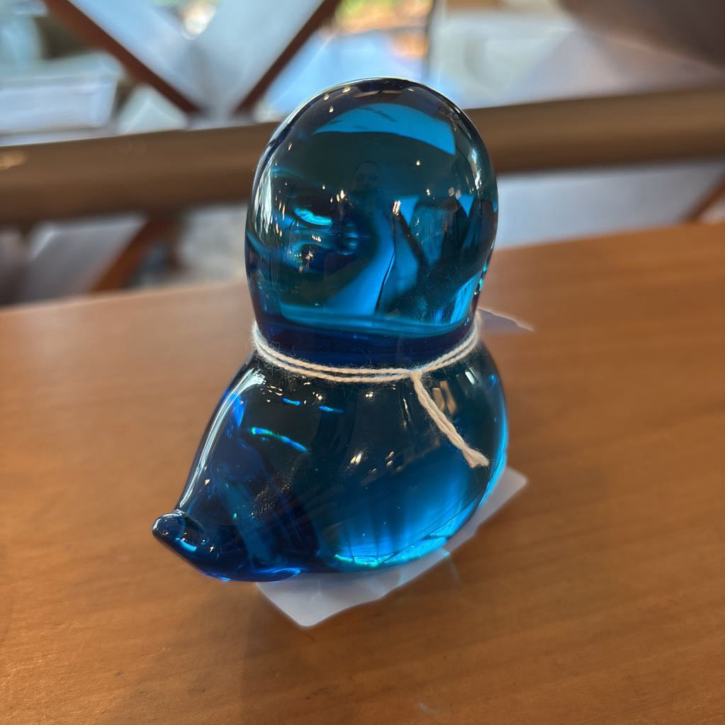 Blue Glass Duckling