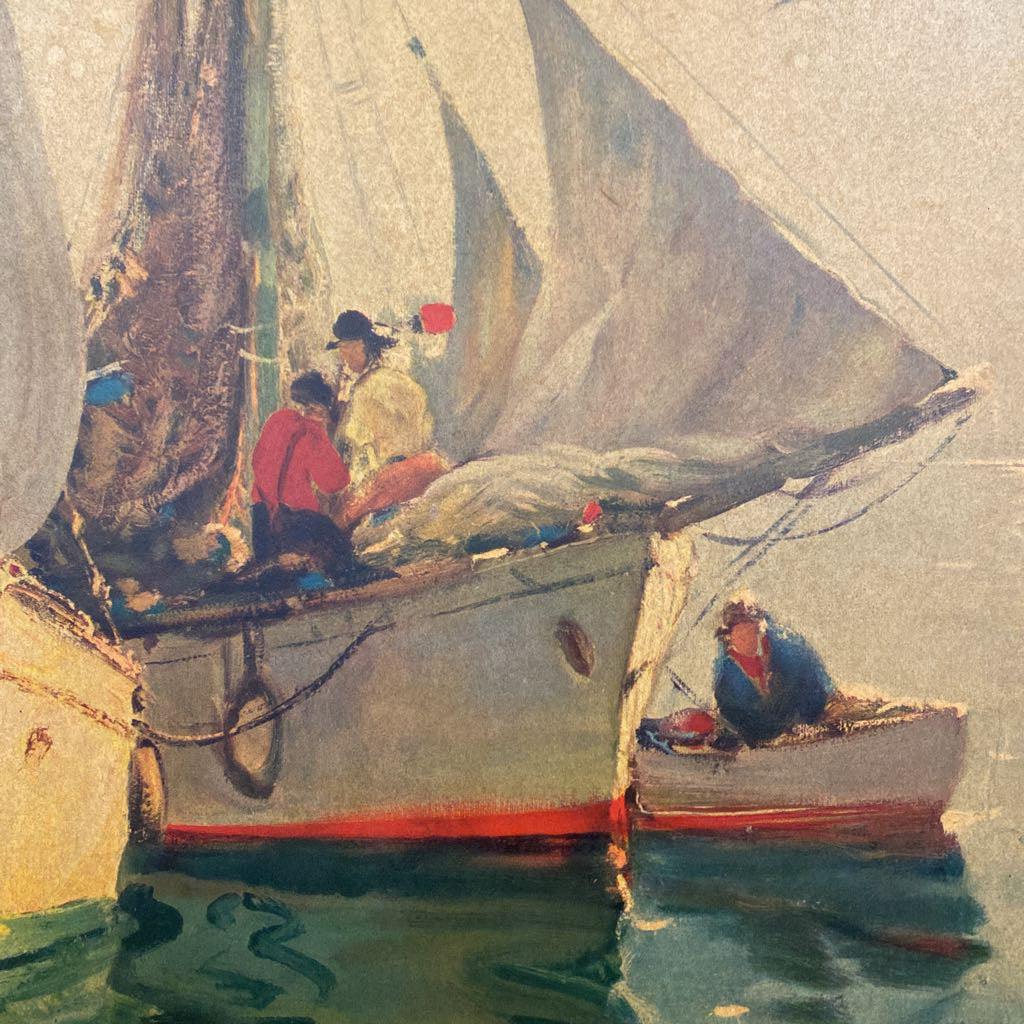 Vintage Ships Print