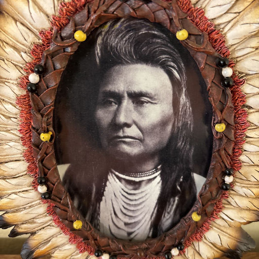 Native American Cheif Frame ART