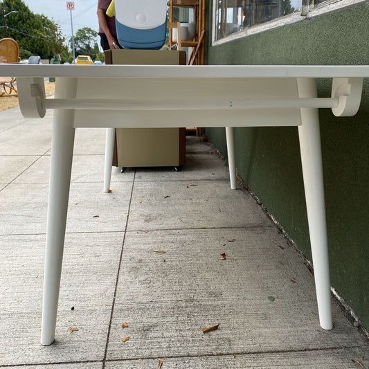 Tall White Coffee/ Kid Crafts Table