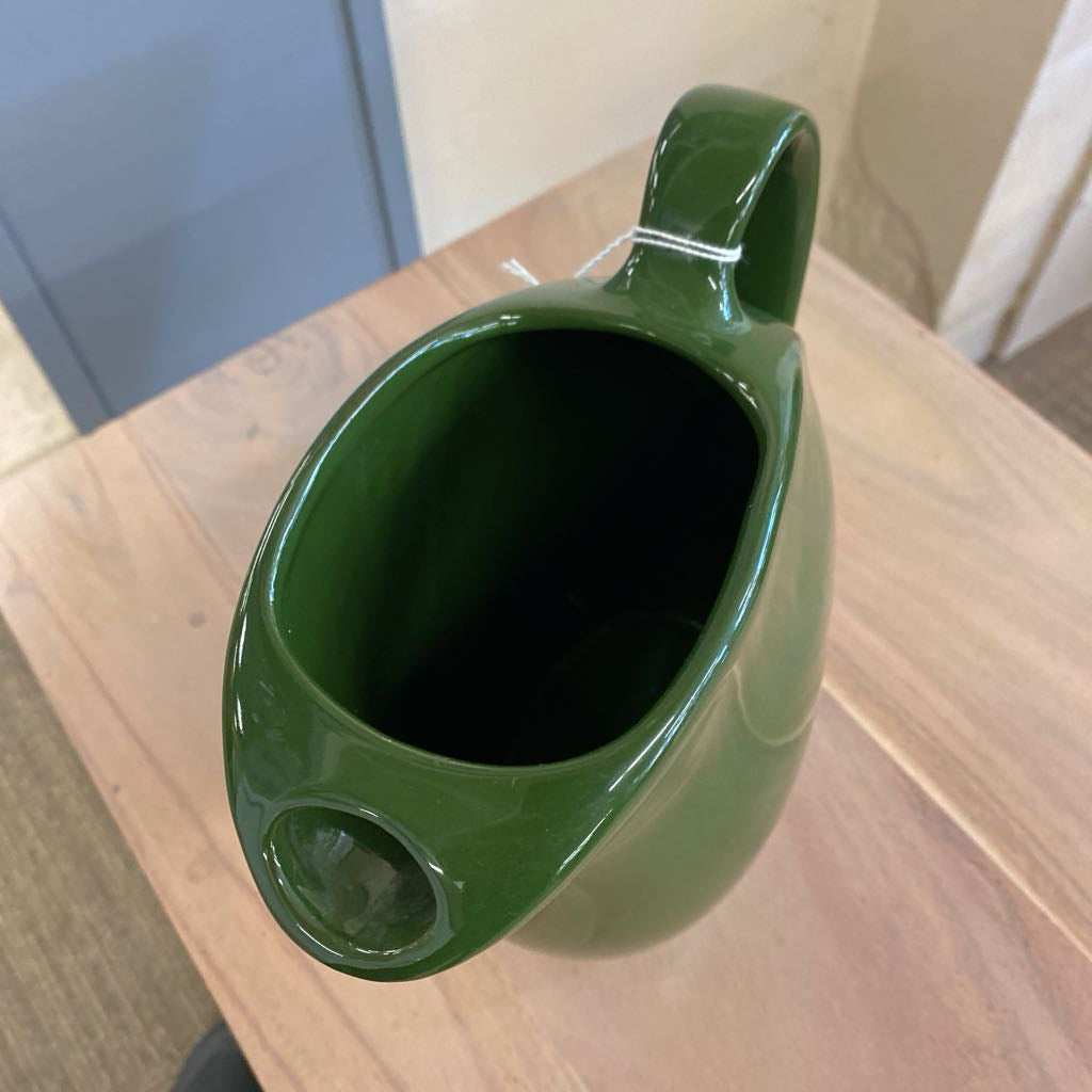 Vintage Green HALL Style Pitcher