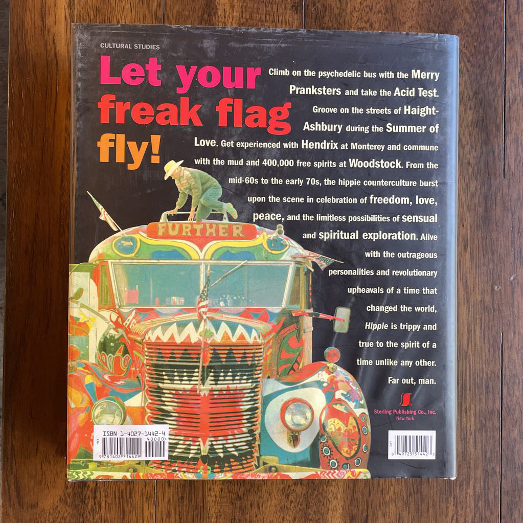 Hippie--Groovy Coffee Table Book