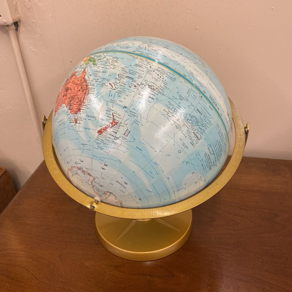 Colorful Topographic Globe