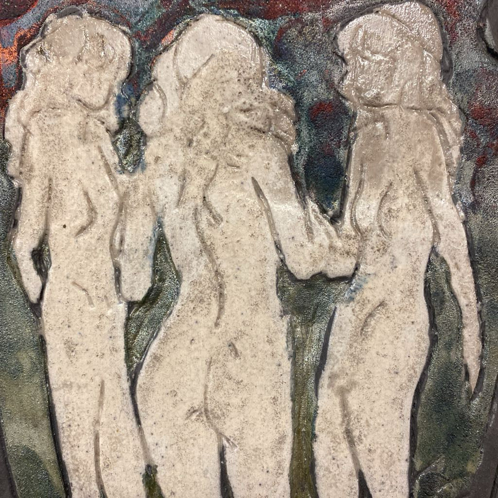 Nudes Ceramic Wall Art