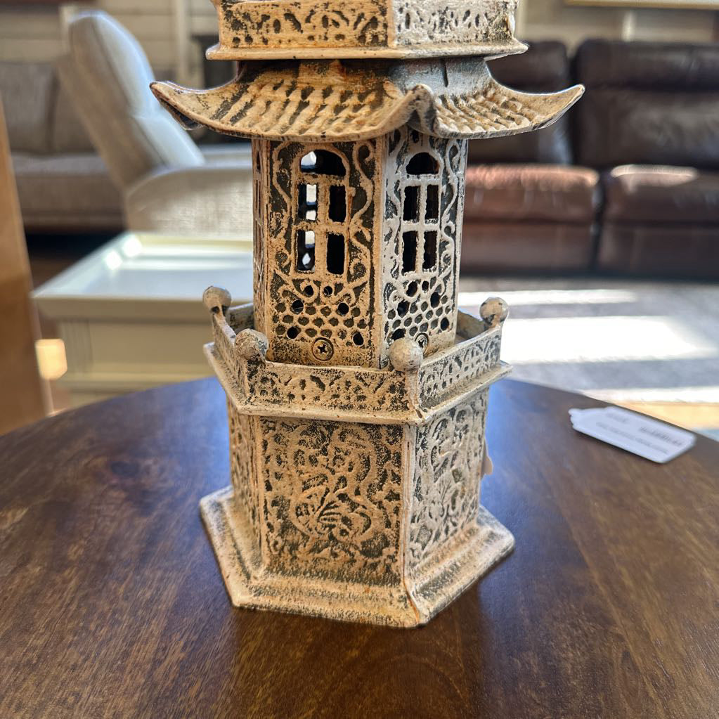 Cast Metal Pagoda Tower