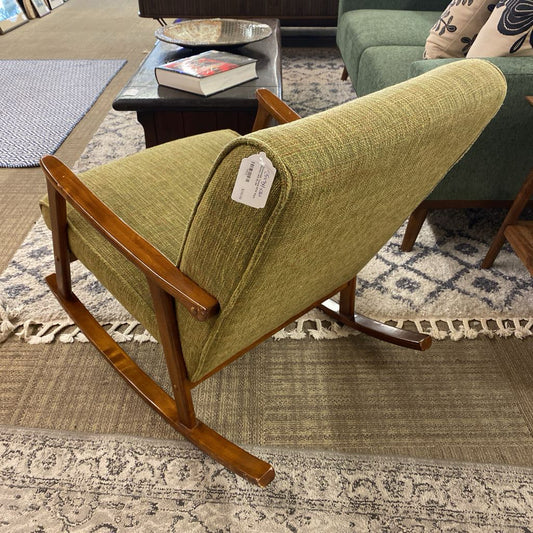 Guacamole Tweed MCM Style Rocker (AS IS)