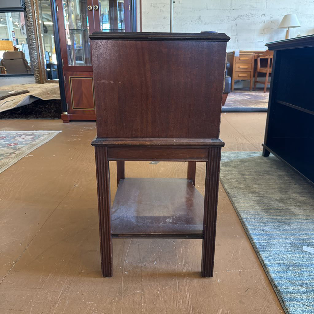 Chippendale Style Serpentine Nightstand