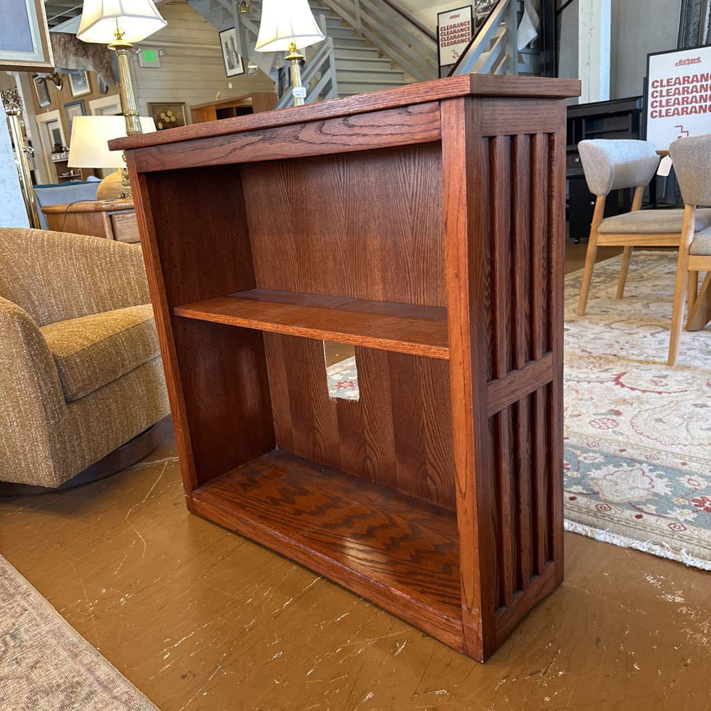 Mission Style Low Bookcase