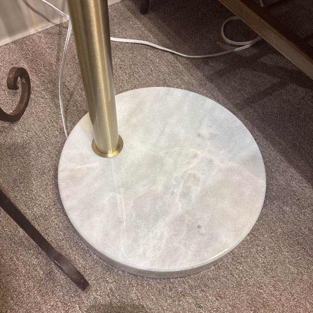 3 Arm Marble Base Floor Lamp