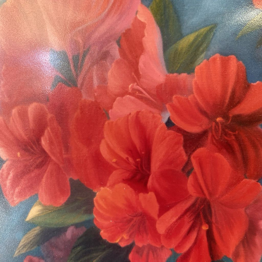 Vintage Signed Floral Art