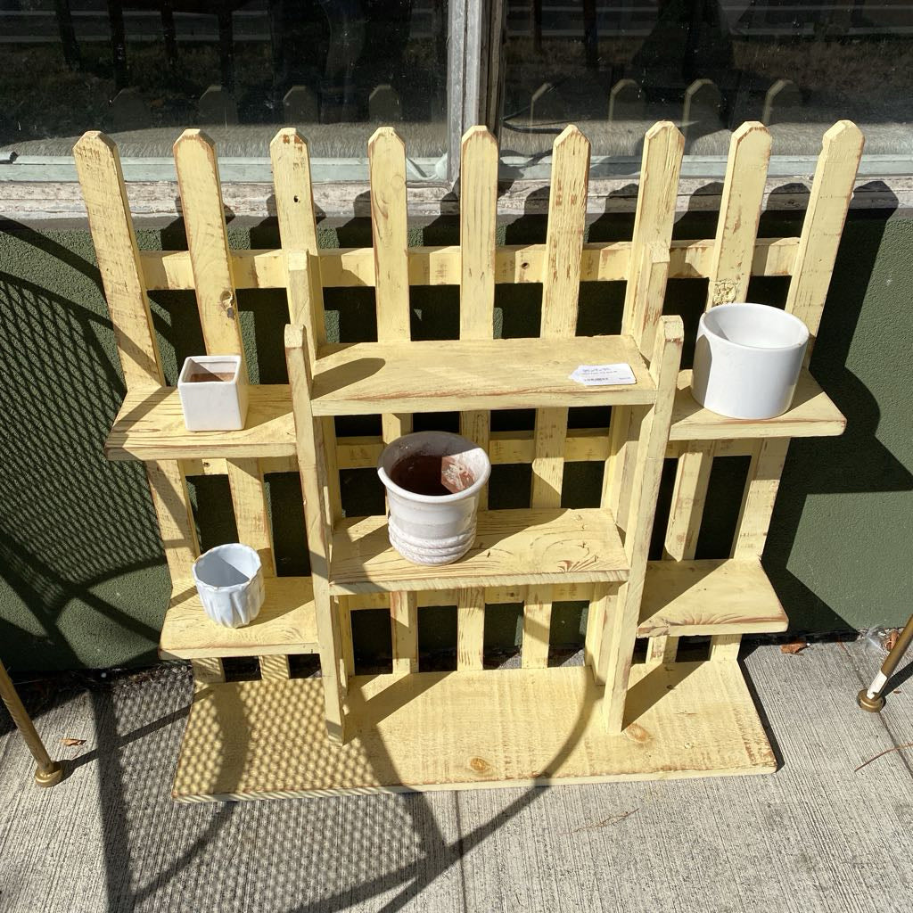 Picket Fence Wall Shelf