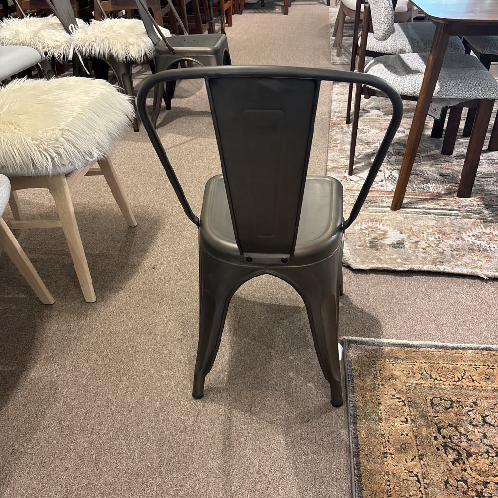 Set of 4 Metal Dining Chairs
