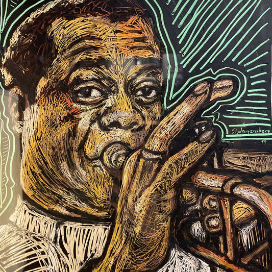 Louis Armstrong by Silvia Wagensberg ART