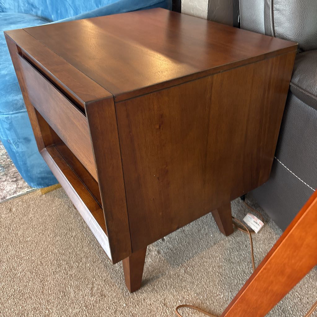 Burdell End Table with Drawer