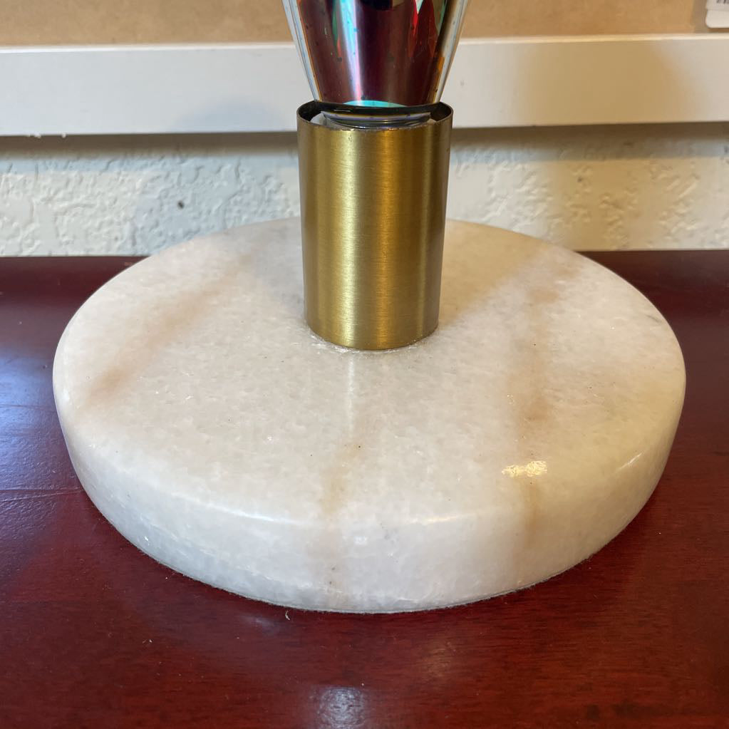 Marble Base w/ Galaxy Bulb Lamp