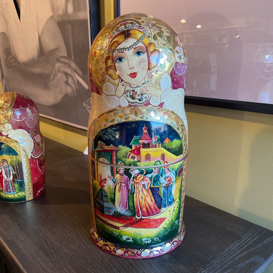 VERY RARE 30 pc Russian Matryoshka Nesting Dolls UNIQUE FINDS