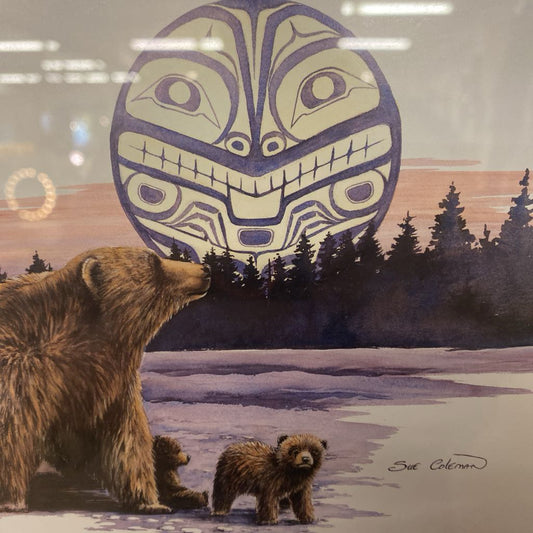 SUSAN J COLEMAN Bear Print