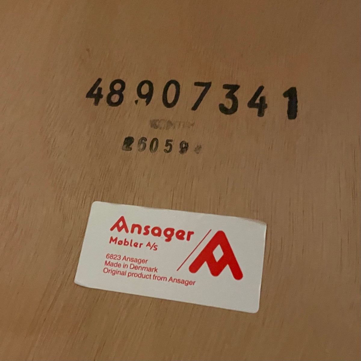 Ansager Mobler Danish Teak Drop Leaf Table