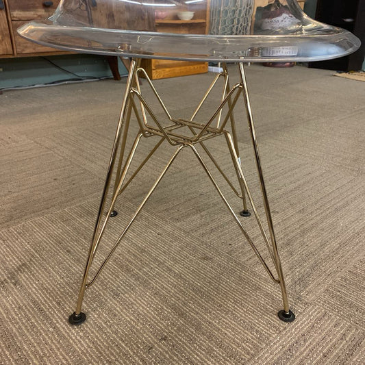 Acrylic Eifel Base Ghost Chair C DINING CHAIRS