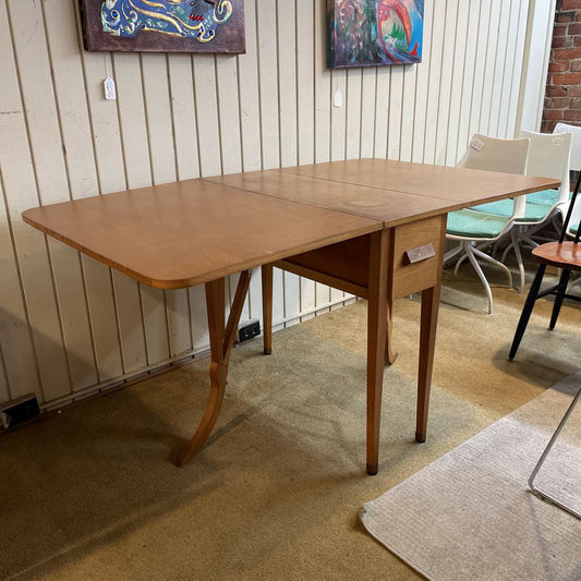 Drop Leaf Double Sided Drawer Dining Table *AS IS* C DINING TABLES