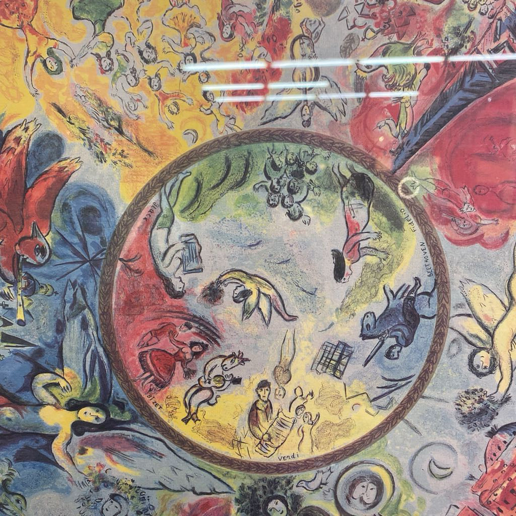 Z GALLERIE MARC CHAGALL PARIS OPERA CEILING