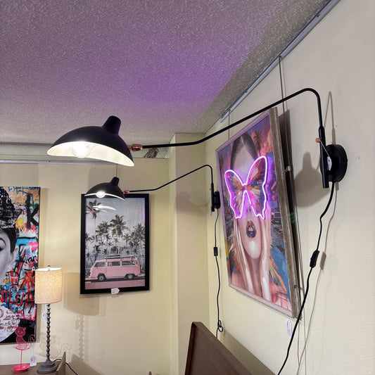 Black Sconce Lamp LAMPS