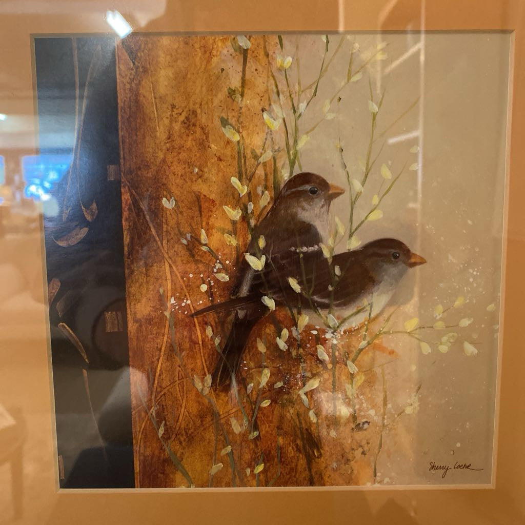 Three Finches Art