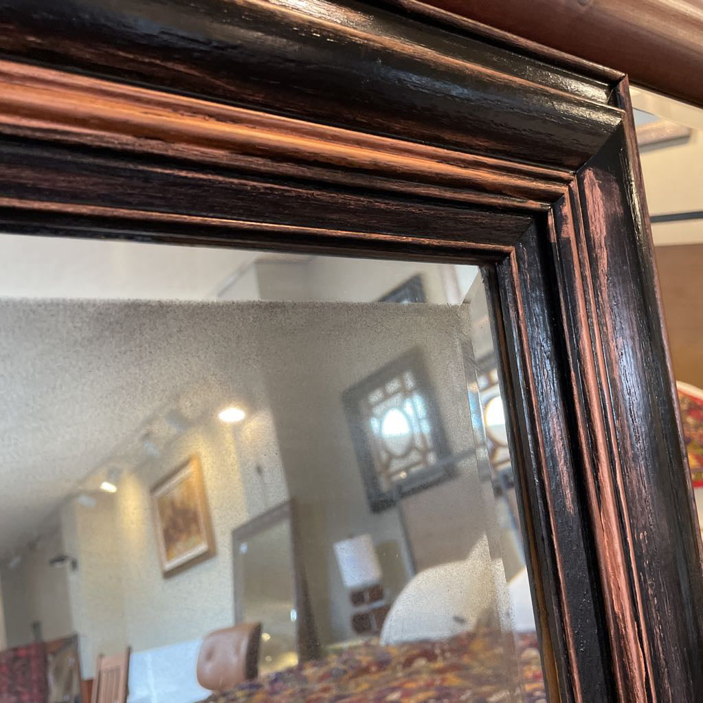Black and Bronze Frame Rectangular Mirror C MIRRORS