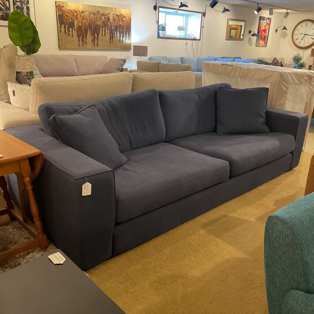 Article Stika Navy Blue 2 Cushion Sofa U SOFAS