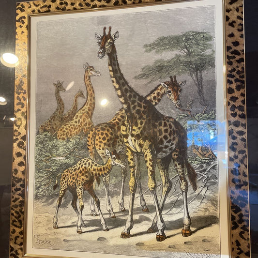Happy Giraffe Family ART