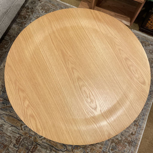 Eames Style Round Wooden Coffee Table C COFFEE TABLES