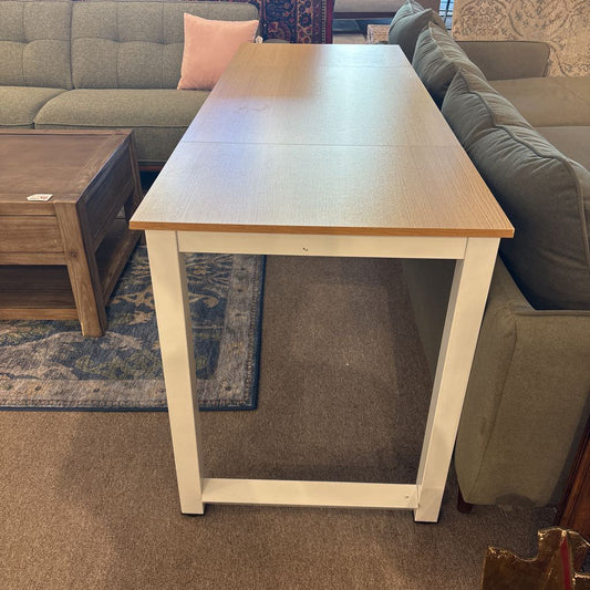 Light Wood Long Computer Desk C DESKS