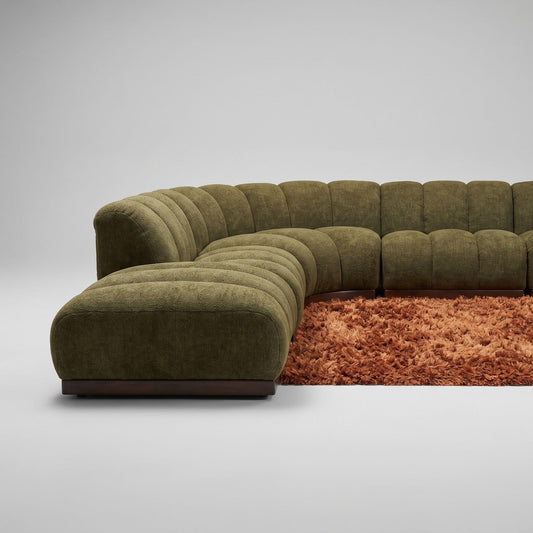 Laurel Olive LAF Chaise Sectional U SECTIONALS LAF