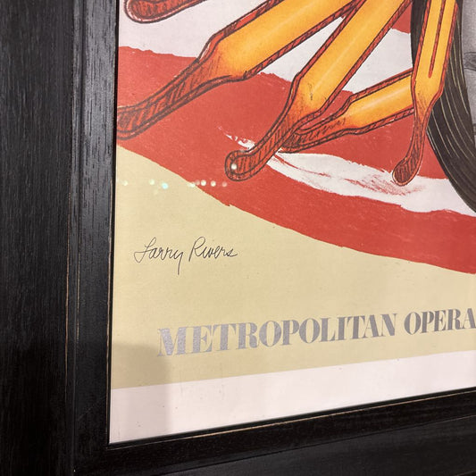 Vintage 1978 Madama Butterfly Signed Lithograph ART