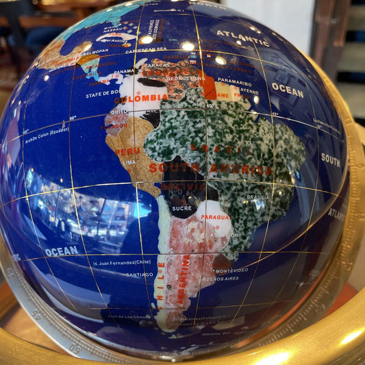 Gem Stone Globe UNIQUE FINDS