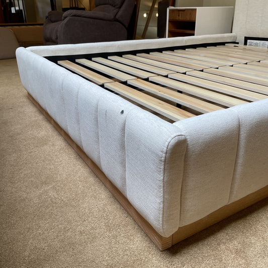 Crate & Barrel Upholstered Queen Bed Frame C BED FRAMES